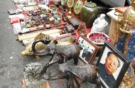 冬季的哈尔滨道外“破烂市场”：古董、旧物、玛瑙石应有尽有